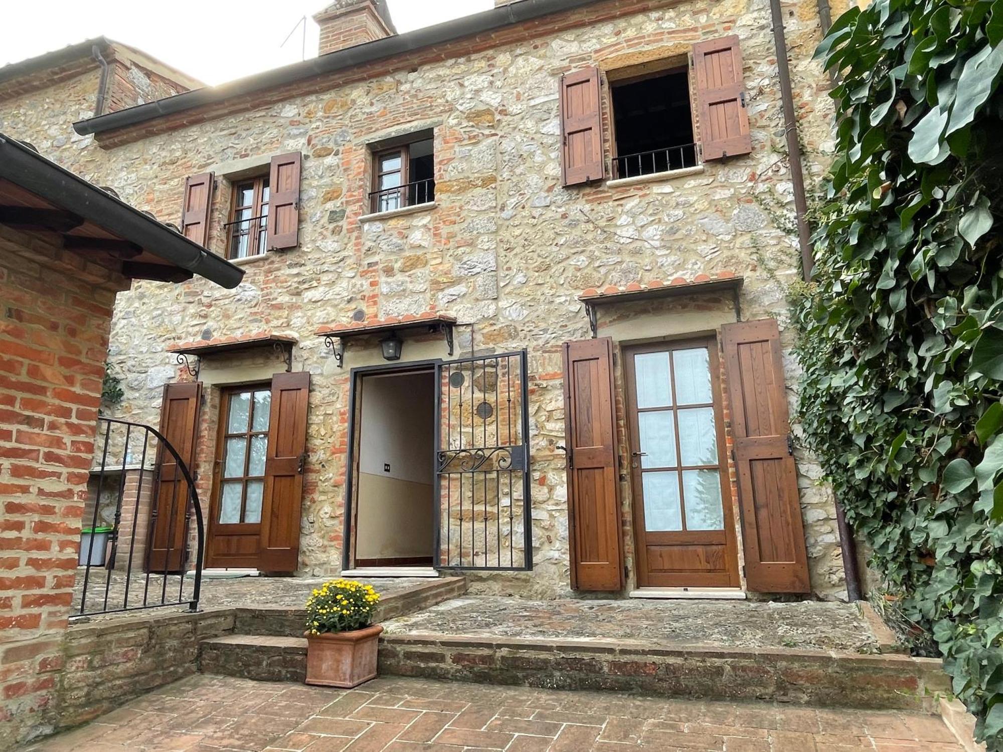Ferienwohnung La Costarella Montefollonico Exterior foto