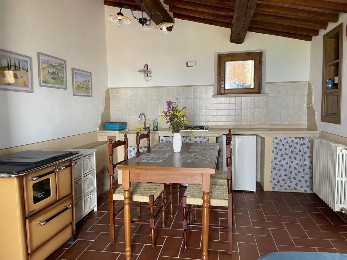 Ferienwohnung La Costarella Montefollonico Exterior foto